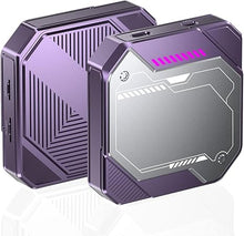 Load image into Gallery viewer, Wireless Carplay AI Box 5.0, Wireless Carplay Adapter Android 13.0 QCM 6125 8-Core 8+128GB, Exclusively for OEM Wired CarPlay Cars, Enjoy Online Streaming from YouTube, Netflix, Google Store! Purple
