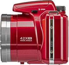 Load image into Gallery viewer, Kodak PIXPRO Astro Zoom AZ421-RD 16MP Digital Camera with 42X Optical Zoom and 3&quot; LCD Screen (Red)
