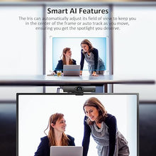 Load image into Gallery viewer, NexiGo Iris, 4K AI Webcam with 1/1.8&quot; Sony_Sensor, Onboard Flash Memory, HDR, PiP, DSLR-Style Control, Auto Framing/Tracking with Flexible FOV, Noise-Canceling Mics, for Zoom/Teams/OBS and More
