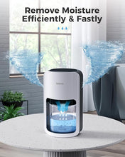 Load image into Gallery viewer, TABYIK Dehumidifiers for Home, 42oz Dehumidifier for Bathroom, Dehumidifiers for Room with Auto Shut Off, Auto Defrost Quiet Dehumidifiers for Bedroom Wardrobe Closet Trailer RV
