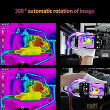 Load image into Gallery viewer, UNI T UTi120MS Thermal Camera for iPhone iOS, Infrared Cameras Thermal Imaging, 120X90 IR Resolution,Thermal Imager,-4°F~1022°F Temperature Range,25Hz Frame Rate,Support Video Recording
