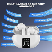 Load image into Gallery viewer, Language Translator Earbuds 3-in-1 Traslation Earset Real Time Translating Headphones 138 Languages Two-Way Translator Earpiece, Support Free Talk Mode ,Speaker Mode ,Touch , 3 Modes Translator Device
