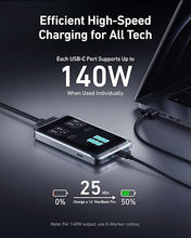 Load image into Gallery viewer, Anker Prime Charging Station, 240W 8-in-1 USB C Power Strip, 5 ft Detachable Extension Cord, 2 AC, 4 USB C, 2 USB A, for iPhone 15/14, Desktop Accessory for MacBook, Home, Office (Not for Travel)
