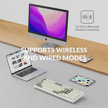 Load image into Gallery viewer, Keychron Q5 Max Wireless Custom Mechanical Keyboard, Full Aluminum 2.4 GHz Bluetooth QMK 96% Layout RGB with Hot-swappable Gateron Red Switch Compatible with Mac Windows Linux
