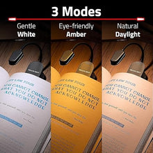 Load image into Gallery viewer, GearLight Rechargeable Book Light for Reading in Bed - Stocking Stuffers 2 Pack Adjustable LED Clip-on Reading Light for Books in Bed - Reading Lamp Book Accessories for Adults &amp; Kids
