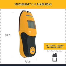 Load image into Gallery viewer, Zircon StudSensor A150 Wall Scanner and Center/Edge Locating Stud Finder with WireWarning Detection and Signal Strength Indicator, Center Finding
