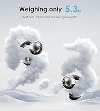 Load image into Gallery viewer, King Lucky Clip on Earbuds Open Ear Wireless Bluetooth 5.4 Headphones with Mic,50H Play,Noise Cancelling,Waterproof,Sports Ear Buds,Comfortable for Small Ears &amp; Glasses Wearers,Workouts (Black)
