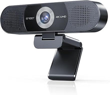 Load image into Gallery viewer, EMEET 3-in-1 4K Webcam with Microphone and Speaker, C980 PRO 60°-98° Wide Angle Webcam w/ 4 Noise Cancel Mics, 2 Speakers, Fixed Focus, Magnetic Privacy Cover, Great for Group and Personal Video Calls
