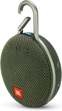 Load image into Gallery viewer, JBL Clip 3, Forest Green - Waterproof, Durable &amp; Portable Bluetooth Speaker - Up to 10 Hours of Play - Includes Noise-Cancelling Speakerphone &amp; Wireless Streaming
