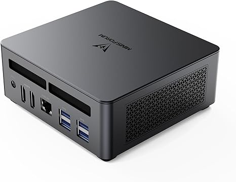 MINISFORUM Venus Series UM790 Pro Mini PC AMD Ryzen 9 7940HS(8C/16T, up to 5.2GHz) No RAM No SSD Micro PC, 2xUSB4(DP|8K)/ 2xHDMI(4K)/ BT5.2/ 4xUSB3.2 Mini PC