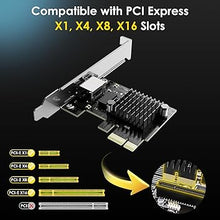 Load image into Gallery viewer, WAVLINK Gigabit Ethernet PCIE Network Card, 10/100/1000Mbps RJ45 LAN Adapter for Desktop PC, Win10/11 Supported
