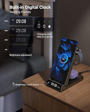 Load image into Gallery viewer, Charging Station for Samsung S24 Ultra, SwanScout 703S, Wireless Charger for Samsung Galaxy S24+/S24/S23 Ultra/S23/S22/Note 20, Galaxy Watch Ultra/7/6/5/4, Galaxy Buds 3 Pro/3/2 Pro (for Travel)
