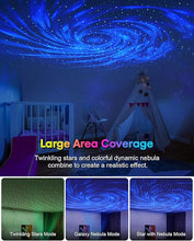 Load image into Gallery viewer, Star Projector Galaxy Light, Galaxy Projector for Bedroom with APP Remote Control, Timer - Night Light Projector for Kid Adult Aurora Light Projector
