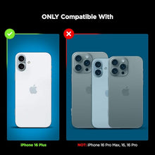 Load image into Gallery viewer, Encased Belt Case Compatible with iPhone 16 Plus with Holster Clip, (Compatible with MagSafe) Rugged Hybrid Phone Cover (Rebel Series)
