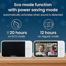 Load image into Gallery viewer, Babysense New Prisma Baby Monitor with Camera and Audio, 5” HD Video Baby Monitor, 6-Color Night Light, Split Screen, Baby Sound Machine with White Noise &amp; Lullabies, Secure No WiFi
