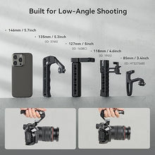 Load image into Gallery viewer, SmallRig Top Handle with 3/8&quot;-16 Locating Pins for ARRI Grip for Camera Cage, Universal Video Rig with 5 Cold Shoe Adapters to Mount DSLR Camera with Microphone/LED Light/Monitor - 3765
