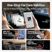 Load image into Gallery viewer, TOPDON Carpal OBD2 Scanner Bluetooth - Scanner for Car, All System Diagnostic Tool for iOS &amp; Android, Vehicle Health Check, 6 Maintenance Services, Smog Check, Repair Guide, Performance Test
