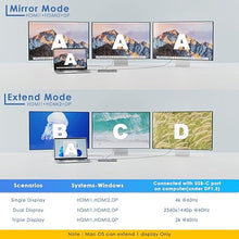 Load image into Gallery viewer, WAVLINK USB C Docking Station, Support 100W Charging for PC, Triple Display Max 4K@60Hz with DisplayPort,2 HDMI,4 USB 3.0,Gigabit Ethernet,SD/TF Card Slot,Audio Jack for Windows &amp; Mac OS M1 M2

