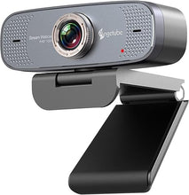 Load image into Gallery viewer, Angetube 1080P Webcam PC Web Camera for Computer HD Webcam with Microphone - PC Camera with 90-Degree Wide Angle Webcam, Plug and Play USB Webcam for Zoom | Skype | Teams | Streaming | Video Calling
