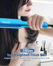 Load image into Gallery viewer, Nano Titanium 1.7" Wide Flat Iron for All Hair - Straightener with 5 Temps and Dual Voltage
