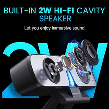 Load image into Gallery viewer, ROCWARE Webcam for PC, RC08 1080P Web Camera, HD Web Cam with Noise Reduction Mic/Harman Speaker/4X Eptz/Privacy Cover/0.2S Auto-Focus/Low Illumination, Computer Camera for Zoom/Teams/Meeting
