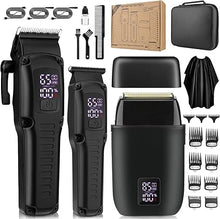 Load image into Gallery viewer, Hair Clippers for Men, Professional Clippers and Trimmers Electric Razor Foil Shaver Set, Beard Trimmer, Cordless Mens Clippers for Hair Cutting, Barber, Grooming, Family
