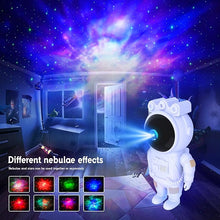 Load image into Gallery viewer, Astronaut Star Projector Galaxy Night Light, Space Projector, Starry Nebula Ceiling LED Lamp, with Timer and Remote Control, Kids Room Decor Aesthetic, for Christmas, Birthdays, Valentine&#39;s Day
