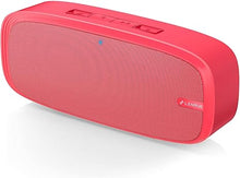 Load image into Gallery viewer, LENRUE Bluetooth Speaker, Wireless Portable Speaker with Loud Stereo Sound, Rich Bass, 12-Hour Playtime, Built-in Mic. Perfect for iPhone, Samsung and More (Red)
