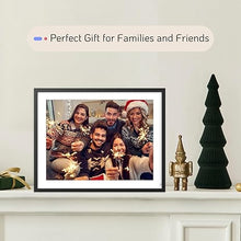 Load image into Gallery viewer, NexFoto 16.2 Inch Large Digital Picture Frame WiFi 32GB, Digital Photo Frame Large with HD IPS Touch Screen, Remote Control, Auto-Rotate, Share Photos Video via App &amp; Email, Gifts for Mom Men
