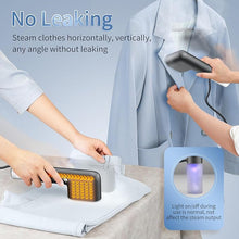 Load image into Gallery viewer, Travel Steamer for Clothes - Clothes Steamer Handheld, 15s Fast Heat-up Portable Steamer Mini, 1lbs Garment Steamer Iron Out wrinkles, 800W Fabric Steam Iron for Home, Office and Travel (Only 120V)
