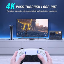 Load image into Gallery viewer, Fifine AmpliGame Video Capture Card, USB Audio Video Capture Card HD 1080 60fps for Gaming, Live Streaming, 4K HDMI Capture Card Compatible with PS4/Windows/Mac OS/Switch/Xbox-V3
