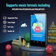 Load image into Gallery viewer, MP3 Player Bluetooth with Spotify Kids,Spotify,Audible,Browser(Removable),Amazon Music,4.0&quot; IPS MP4 Music Player Up to 256GB
