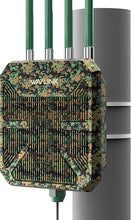Load image into Gallery viewer, WAVLINK Outdoor WiFi Extender AX1800 Dual Band Long Range WiFi Extender with PoE, IP67 Weatherproof, 4x8dBi High-gain Antennas, Outdoor Access Point for Farm, Courtyard, Factory, Campsite, Gazebo
