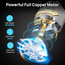 Load image into Gallery viewer, Consciot CB08 11-Piece Blender for Kitchen and Personal Size, Blend Shakes and Smoothies, Frozen Drinks, Baby Food, Spreads &amp; More, 3 Portable To-Go Cups &amp; 2 Spout Lids &amp; 1 Solid Lid, 900 Peak Watts
