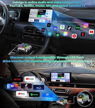 Load image into Gallery viewer, CarPlay Magic Ai Box 2.0, Wireless CarPlay Adapter Streaming Supports NetfIix/YouTube/World TV, Apple CarPlay/Android Auto Wireless Adapter
