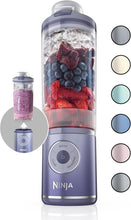 Load image into Gallery viewer, Ninja Blast Max, Portable Blender + Twist &amp; Go, Personal Blender, Ninja Blender, Smoothie, Blend, Ice Crush, 3 Programs, Cordless, 22 oz removable Vessel, Dishwasher Safe, Leakproof, Lavender, BC251LD
