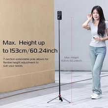 Load image into Gallery viewer, ULANZI 61'' Magnetic Selfie Stick Phone Tripod with Wireless Remote, Extendable Cell Phone Tripod Stand, Compatible with MagSafe, Cellphone Tripod for iPhone 16 15 14 13 12 Series and Android Phones
