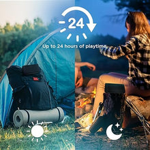 Load image into Gallery viewer, OontZ Angle 3 Bluetooth 5.4 Speaker, up to 100 ft Wireless Range, up to 24 Hrs Playtime, Portable Small Speaker for iPhone, Android Phones, Crystal Clear Sound, IPX5 Portable Bluetooth Speaker, Black
