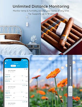 Load image into Gallery viewer, Govee WiFi Hygrometer Thermometer Sensor 3 Pack, Indoor Wireless Smart Temperature Humidity Monitor with Remote App Notification Alert, 2 Years Data Storage Export, for Home, Greenhouse
