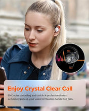 Load image into Gallery viewer, truefree O1 Open Ear Headphones Bluetooth 5.3 Wireless Open Ear Earbuds with 16.2mm Driver, Immersive Stereo Sound, Noise-Cancellation Mic for Clear Calls, 45H Playtime, for Sports Workout,White
