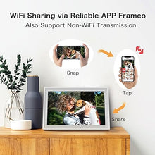 Load image into Gallery viewer, Digital Picture Frame WiFi, 10.1 Inch Frameo Digital Photo Frame, 32GB Memory, 1280*800 HD Touch Screen, Auto-Rotate, Share Pictures Videos Instantly, Wedding, Birthday Gifts for Women, Mom, Dad Gifts
