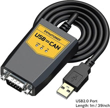 Load image into Gallery viewer, USB to CAN Converter Cable for Raspberry Pi5/4/Pi3B+/Pi3/Pi Zero(W)/Jetson Nano/Tinker Board and Any Single Board Computer Support Windows Linux Mac OS Android Venus OS
