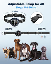 Load image into Gallery viewer, 2-in-1 Dog Shock Collar &amp; Dog Bark Collar - Smart Anti Barking Dog Training Collar with 5 Adjustable Sensitivity &amp; 3300FT Remote for All Breeds IP67 Waterproof E-Collar
