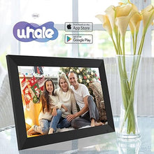 Load image into Gallery viewer, Digital Picture Frame,10.1 Inch WiFi Digital Photo Frame, HD Touch Screen, IPS Display, Auto-Rotate,Easy Setup, Share Photos or Videos from Anywhere via App
