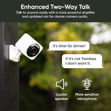 Load image into Gallery viewer, WYZE Cam v4, 2.5K HD WiFi Smart Home Security Camera, Indoor/Outdoor, Pet/Baby Monitor, Motion Activated Spotlight/Siren, Color Night Vision, 2-Way Audio, Compatible with Alexa &amp; Google, Grey, 2 Pack
