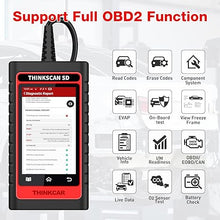 Load image into Gallery viewer, THINKCAR SD4 OBD2 Diagnostic Scanner Engine TCM ABS SRS Code Reader with 28 Reset (3 F-Ree Optional) Automotive Scan Tool with Oil Reset TPMS SAS Reset Auto VIN Car Tools WiFi F-Ree Lifetime Update
