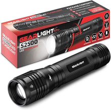 Load image into Gallery viewer, GearLight S2500 LED Flashlight - Extremely Bright, Powerful Tactical Flashlights with High Lumens for Camping, Emergency &amp; Everyday Use
