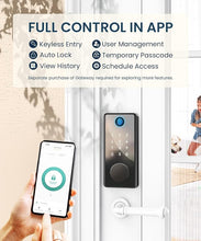 Load image into Gallery viewer, Keyless Entry Door Lock with Keypad - Fingerprint Door Lock - Smart Locks for Front Door - Electronic Keypad Smart Deadbolt Lock - Biometric Smart Digital Door Lock with Code -Auto Lock
