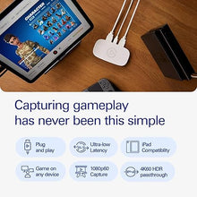 Load image into Gallery viewer, Elgato Game Capture Neo – USB Portable Capture Card 4K60 HDR Passthrough, 1080p60 Video Recording – For PS5/Xbox/Switch/iPhone – In OBS, Quicktime and more - Plug &amp; Play/Works on Laptop, PC, Mac, iPad
