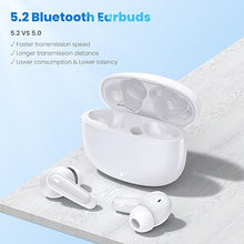 Load image into Gallery viewer, Wireless Earbuds for Google Pixel 8 9 Pro XL Fold 7 6 A, 5.2 Bluetooth Headphones Noise Canceling Ear Bud with Mic Touch Control HiFi Stereo for iPhone 16 15 Pro Max 14 Galaxy S24 Ultra S23 Fe Flip 6

